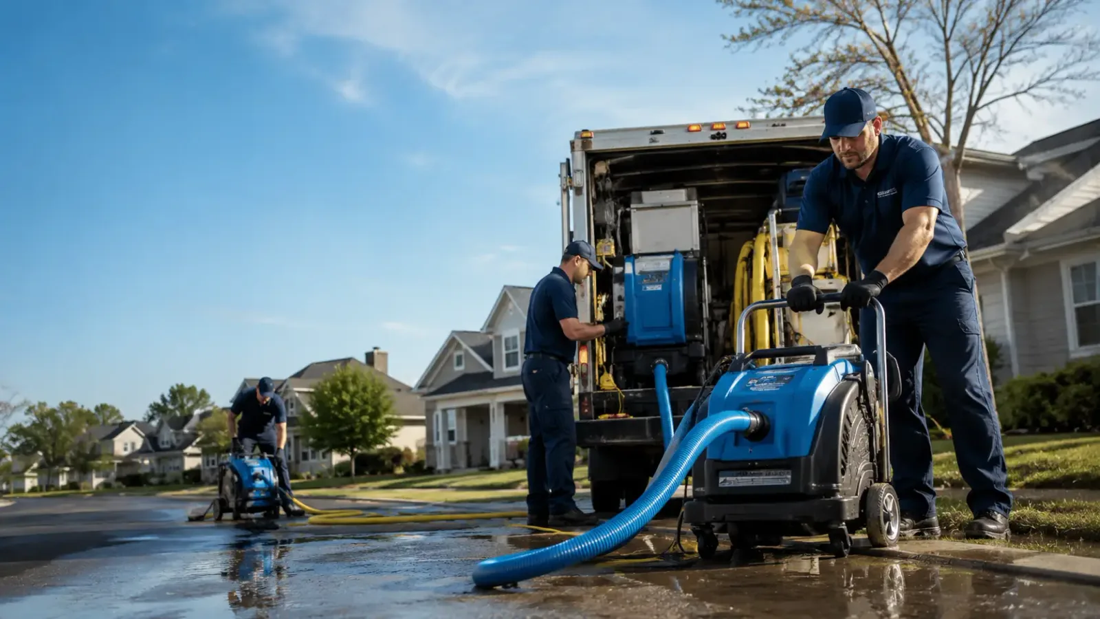 Flood Damage Cleanup in Fort Thompson, SD